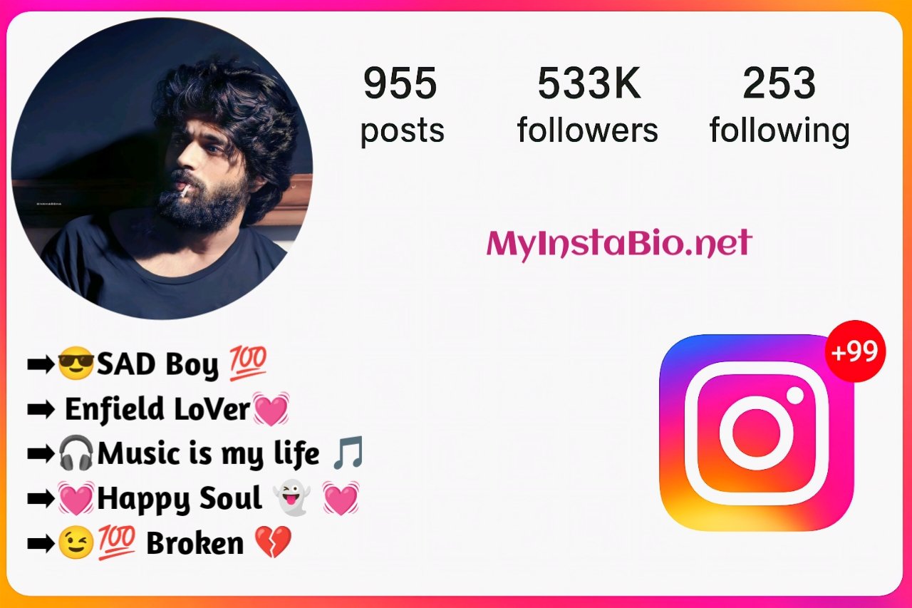 Instagram Short Bio for Sad Boys Girls