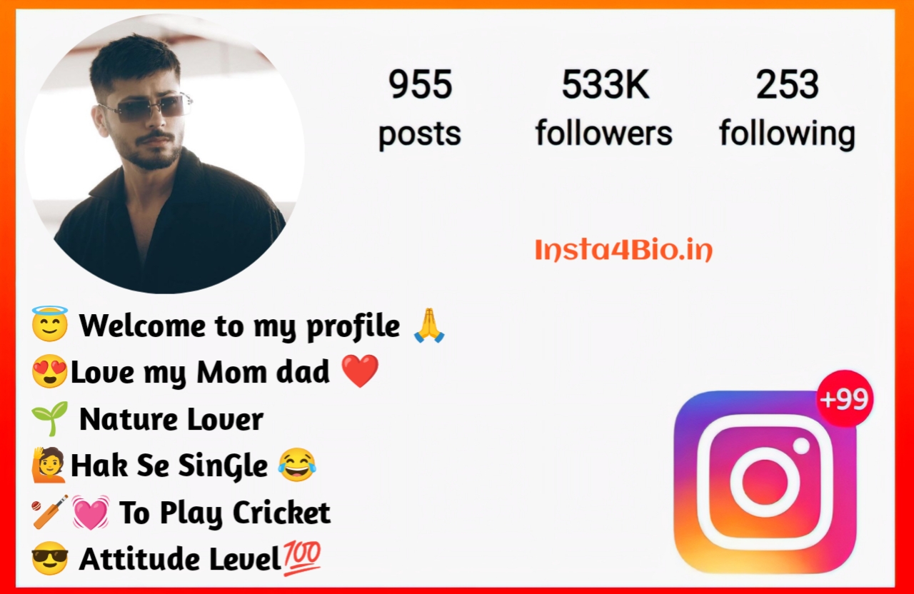 Insta Bio for Boys Instagram Bio For Boys Attitude