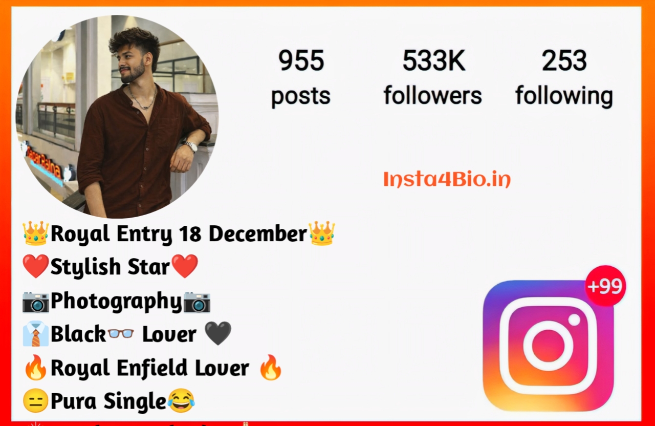 Insta Bio for Boys Instagram Bio For Boys Attitude
