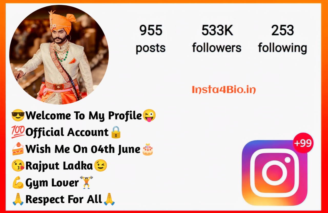 Short Instagram Bio For Rajput Short Instagram Bio For Rajput